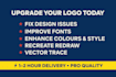 vectorize, upscale, redesign and fix your logo or ai artwork