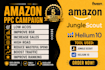 setup, manage and optimise amazon PPC campaigns amazon fba ppc ads campaign