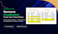 remove duplicate data from excel spreadsheet and clean your data