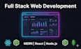 build a full stack mern web application with rest API