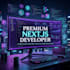 build a premium 3d interactive website using nextjs and threejs