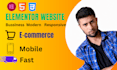 redesing outdated wordpress website using elementor