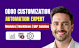 customize odoo erp, build modules, automate workflows and implement solutions