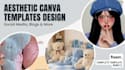 design aesthetic instagram carousel templates in canva editable