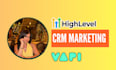 be your gohighlevel crm expert, ghl website design, landing page, vapi ai, va