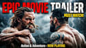 make realistic ai cinematic movie trailer, ai trailer, ai movie using veo3