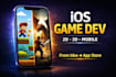create 2d or 3d ios mobile game, IOS game development on unity or fix bug