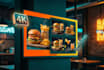 design menu board, menu tv, menu, digital menu, menu board, ,restaurant