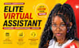 executive virtual assistant tiktok manager admin assistant data entry growtiktok