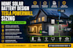 design tesla powerwall sizing and home solar battery backup