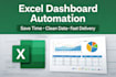 build automated excel dashboards and spreadsheets