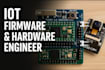 develop complete iot hardware pcb and embedded firmware