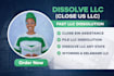 close llc, terminate llc, file us llc dissolution, dissolve llc, close ein
