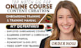 create employee onboarding training video, elearning course, and training manual