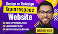 build squarespace website design and redesign squarespace website development