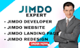 jimdo developer jimbo expert jimbod website website builder website redesign