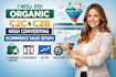 do organic c2c c2b high converting ecommerce sales setups CRM clickfunnels optim