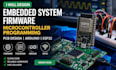 design embedded system firmware, microcontroller programming, pcb, arduino esp32