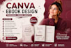 canva workbook, canva ebook design, real estate ebook, coaching ebook canva
