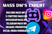 do daily outreach and mass dm