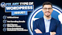 reapair PHP, wordpress, sql, and javascript websites