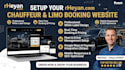 do limo and chauffeur booking website wtih al in one