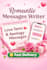 write romantic love messages, texts, and emotional replies