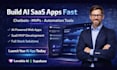 build ai saas mvp web app chatbot automation dashboard bubble