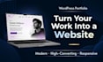 build a premium and professional portfolio wordpress website
