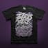 make custom word cloud art and typography t shirt design