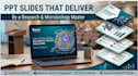 design professional scientific and academic presentations