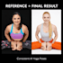 create consistent ai yoga poses with same model and perfect accuracy