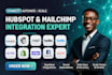 integrate hubspot mailchimp vapi twilio acuity shopify stripe facebook ad zapier
