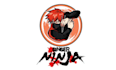 design professional sushi bar funky ninja style logo