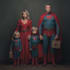 draw amazing couple superhero character