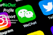 guide you to set up your wechat profile