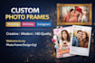 creative photo booth template design