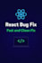 fix react bugs and frontend issues fast