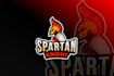 do awesome attractive spartan, wrestling logo