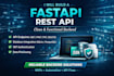 build a simple and functional rest API using fastapi