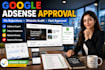 get your google adsense approval for wordpress, wix and squarespace websites