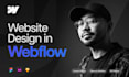 create a modern business website using webflow