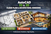 design floor plan design, 2d and architectural, roof site plan 3d rendering