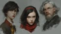 draw characters anything with a semi realism style