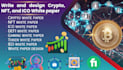design and write a professional nft paper roadmap crypto white paper