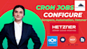 do cron job web scraper and automation on hetzner server