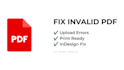 fix invalid PDF files