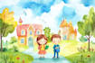 create children book illustration