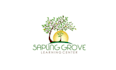 design powerful nurturing learning center logo with trees