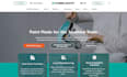 create a professional painter website for house painting services